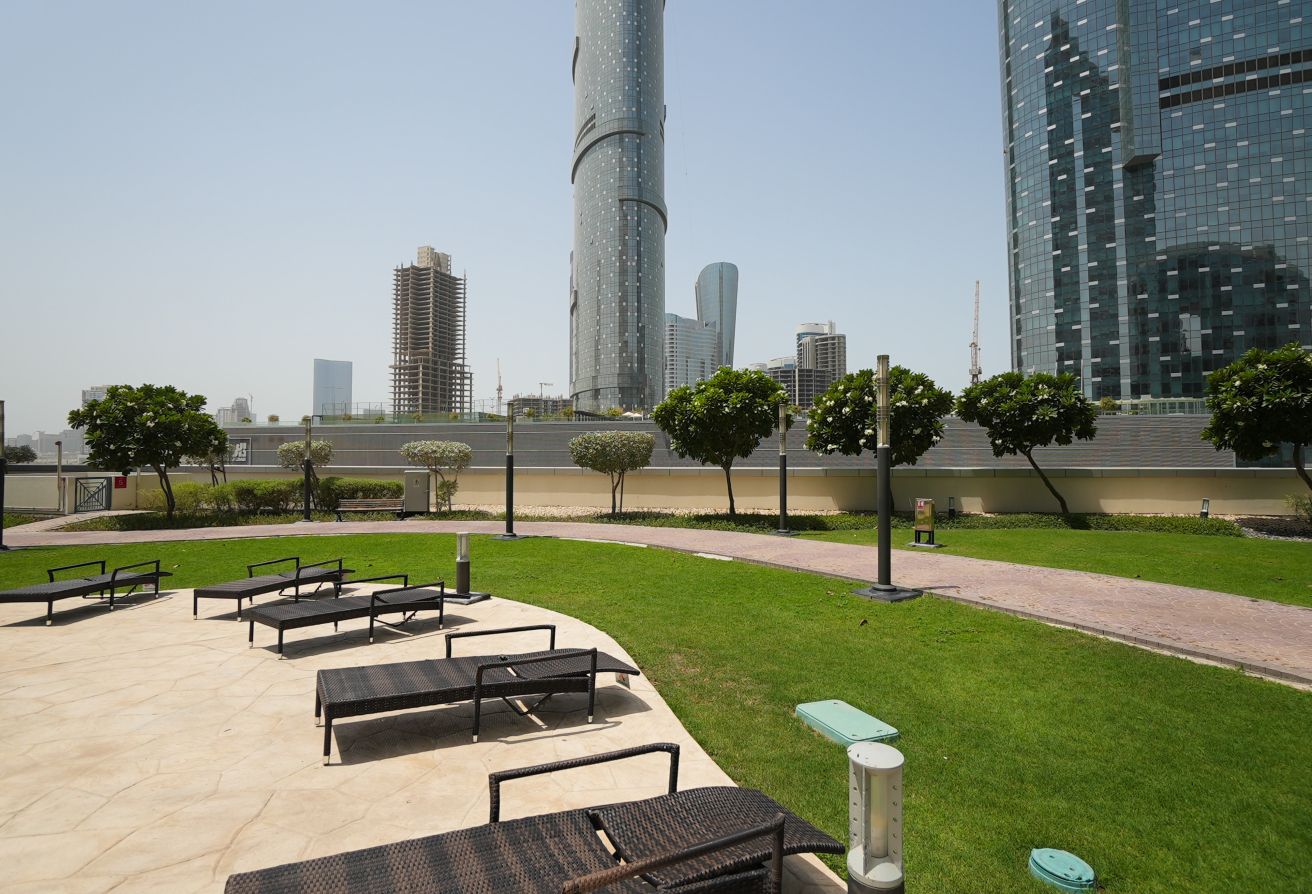 Modern 2-bedroom apartment in Gate Tower 1 Al Reem Island Abu Dhabi.
