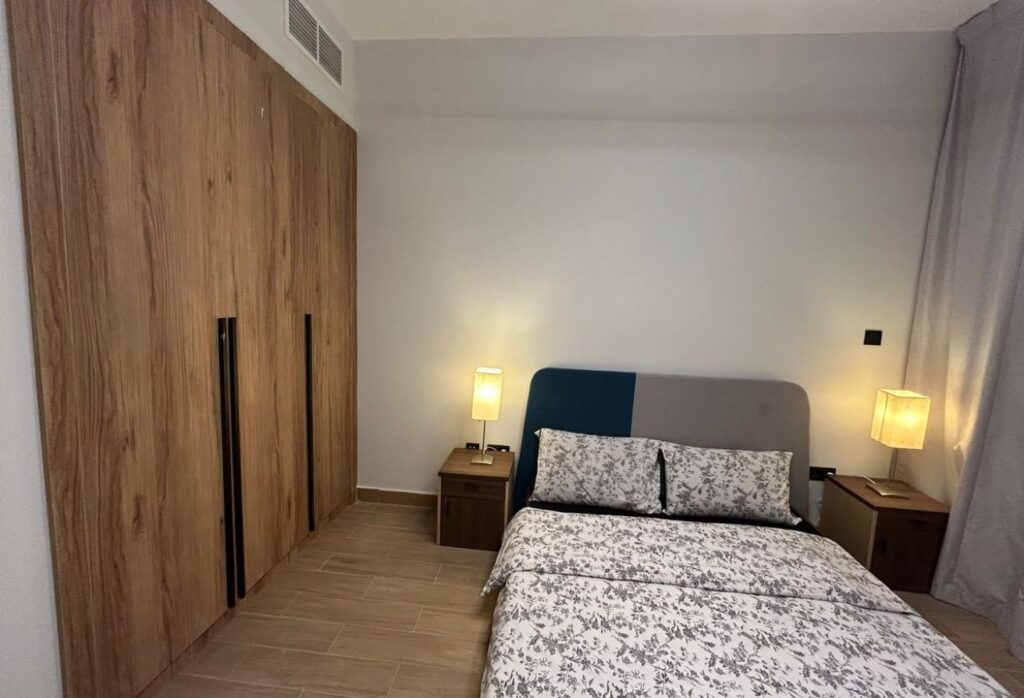 High floor fully furnished junior one bedroom apartment with canal view in Al Maryah Vista, Al Maryah Island.