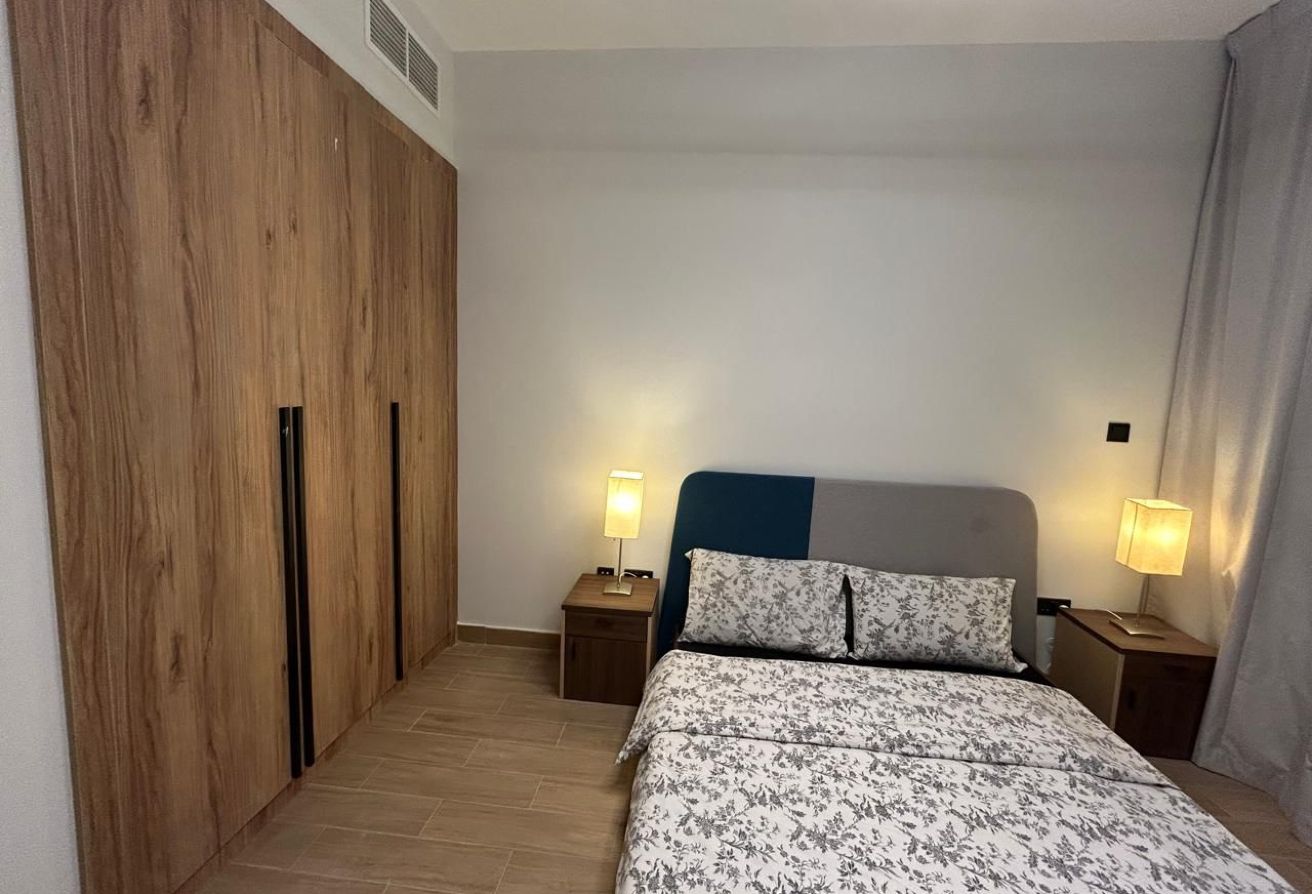 High floor fully furnished junior one bedroom apartment with canal view in Al Maryah Vista, Al Maryah Island.