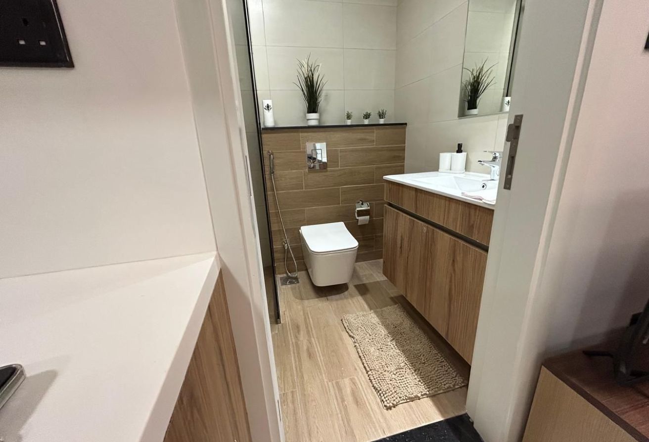 High floor fully furnished junior one bedroom apartment with canal view in Al Maryah Vista, Al Maryah Island.