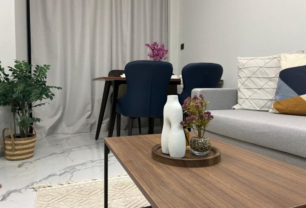 High floor fully furnished junior one bedroom apartment with canal view in Al Maryah Vista, Al Maryah Island.