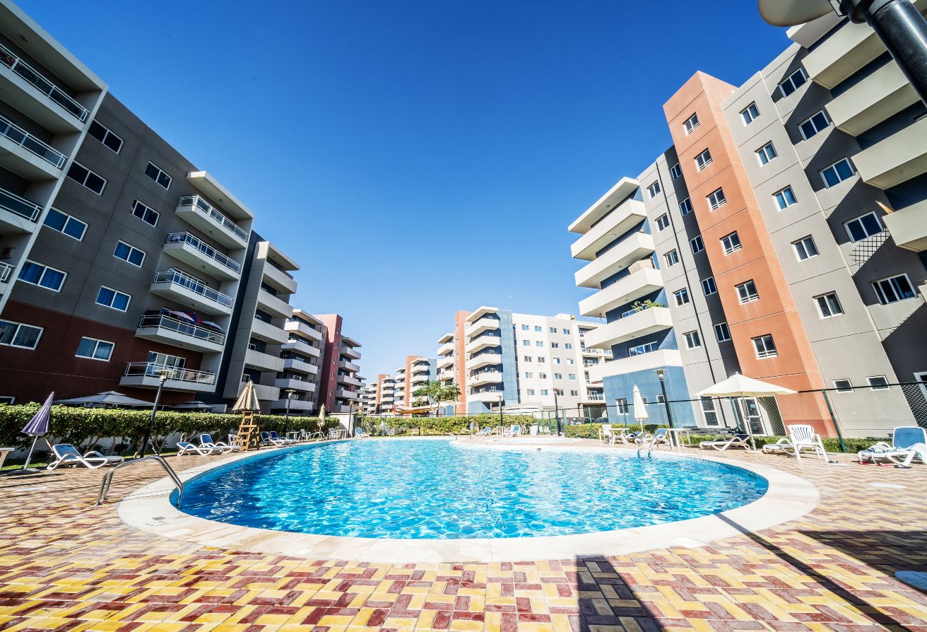 Studio apartment with terrace for sale in Tower 23 Al Reef Downtown Abu Dhabi