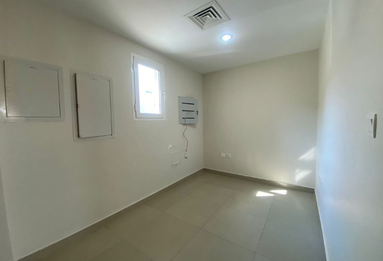 Contemporary 3BR villa with private terrace and study room in Al Reef.