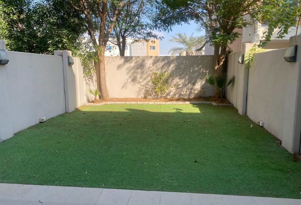 Contemporary 3BR villa with private terrace and study room in Al Reef.