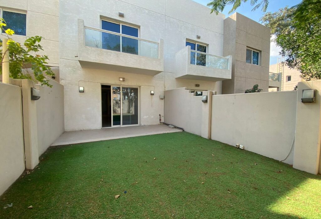 Contemporary 3BR villa with private terrace and study room in Al Reef.