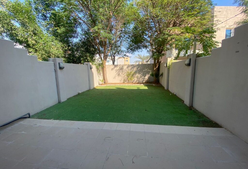 Contemporary 3BR villa with private terrace and study room in Al Reef.