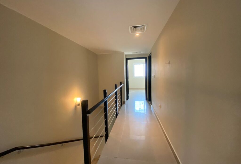 Contemporary 3BR villa with private terrace and study room in Al Reef.