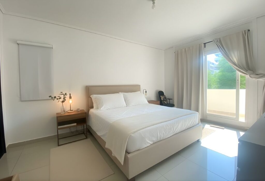 Al Reef five bedroom townhouse with rooftop terrace and garden pool.