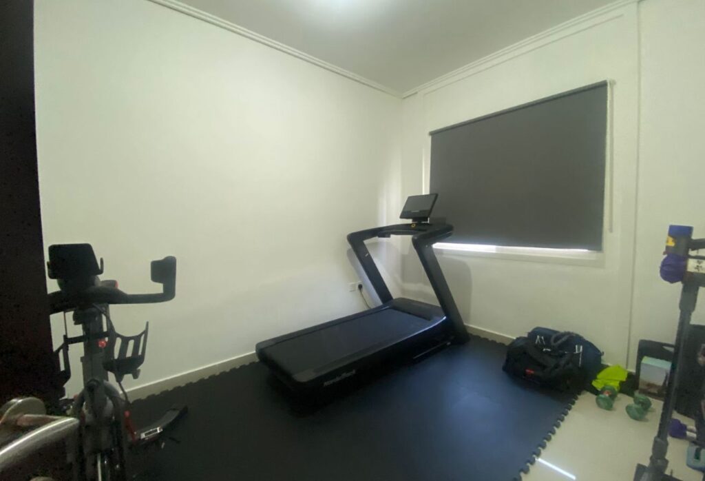 Al Reef five bedroom townhouse with rooftop terrace and garden pool.