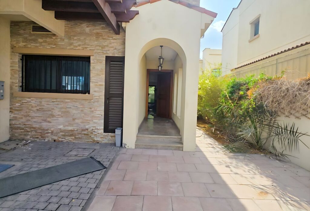 Three bedroom villa with maid room and landscaped garden in Bloom Gardens, Al Salam Street, Abu Dhabi.