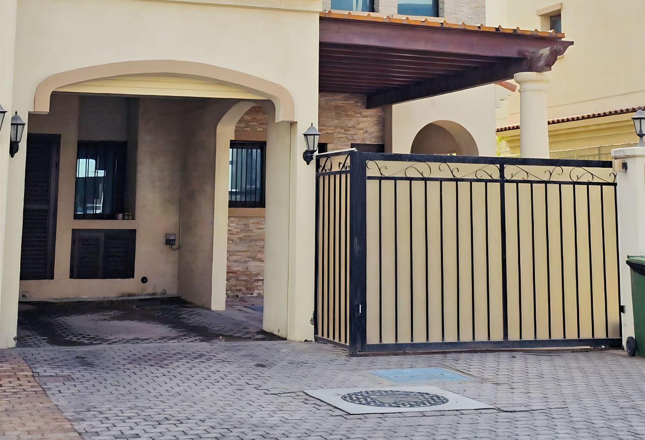 Three bedroom villa with maid room and landscaped garden in Bloom Gardens, Al Salam Street, Abu Dhabi.