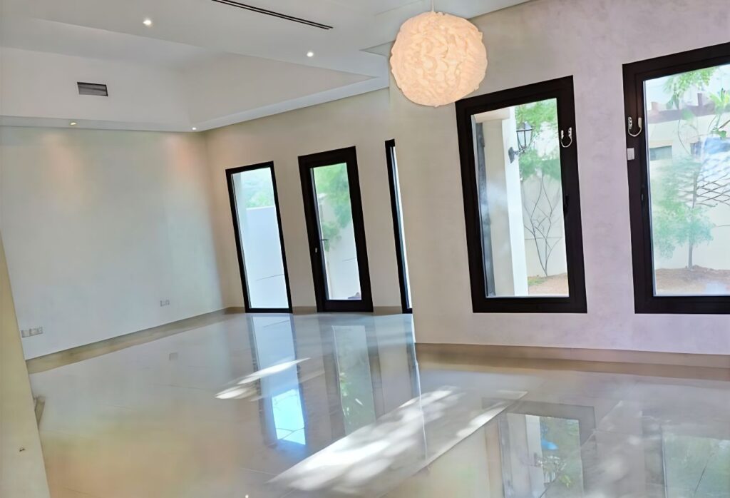 Three bedroom villa with maid room and landscaped garden in Bloom Gardens, Al Salam Street, Abu Dhabi.