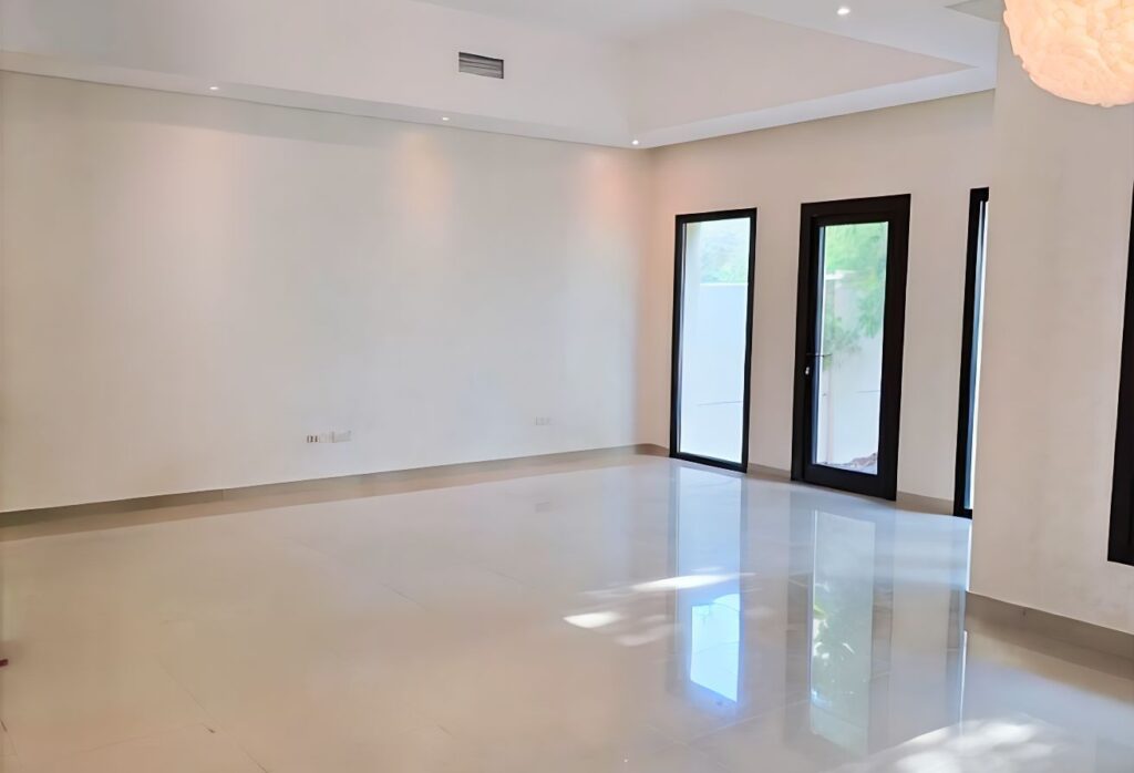 Three bedroom villa with maid room and landscaped garden in Bloom Gardens, Al Salam Street, Abu Dhabi.