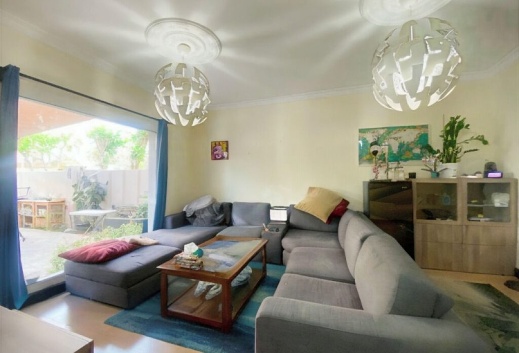 Corner plot villa with private garden in Al Reef Villas Abu Dhabi