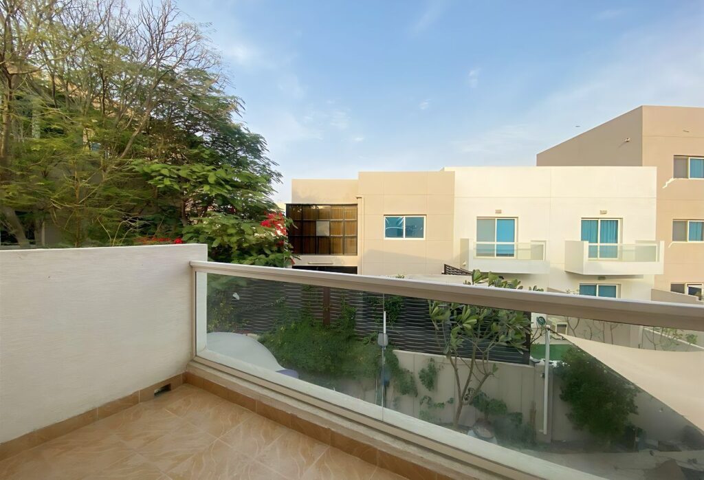 Corner plot villa with private garden in Al Reef Villas Abu Dhabi