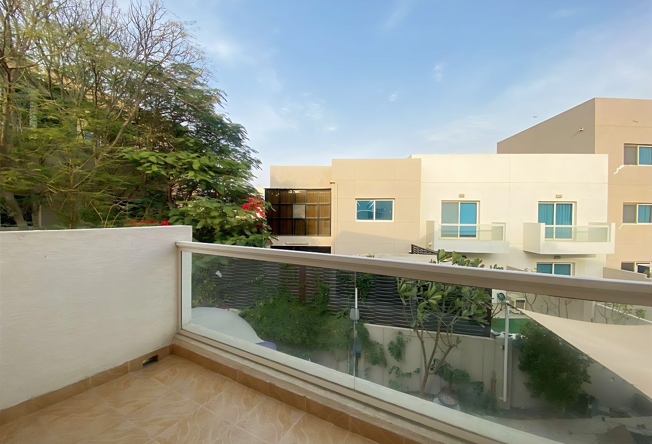 Corner plot villa with private garden in Al Reef Villas Abu Dhabi