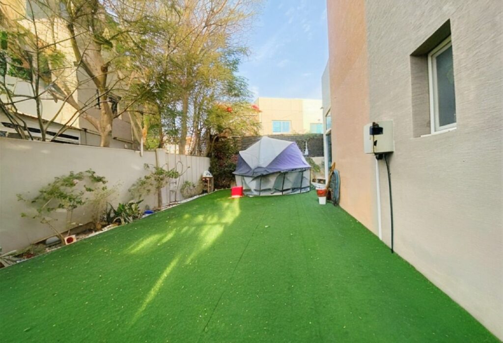 Corner plot villa with private garden in Al Reef Villas Abu Dhabi