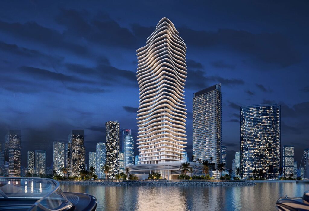 Luxury branded 1BR apartment with designer interiors in Elie Saab Waterfront Abu Dhabi