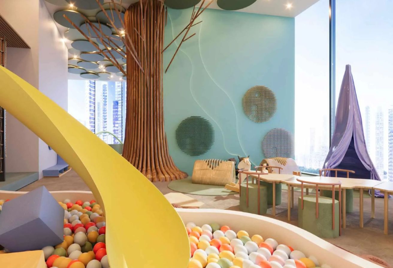 Luxury branded 1BR apartment with designer interiors in Elie Saab Waterfront Abu Dhabi