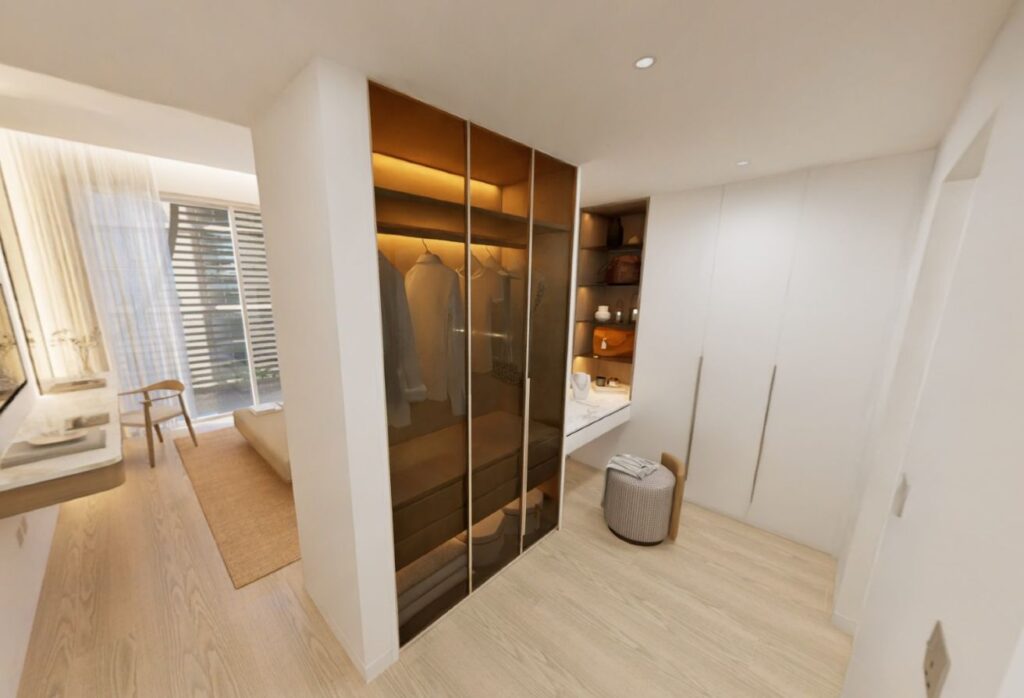 Panoramic sea view 2 bedroom plus study apartment in Fahid Beach Residences, Fahid Island.