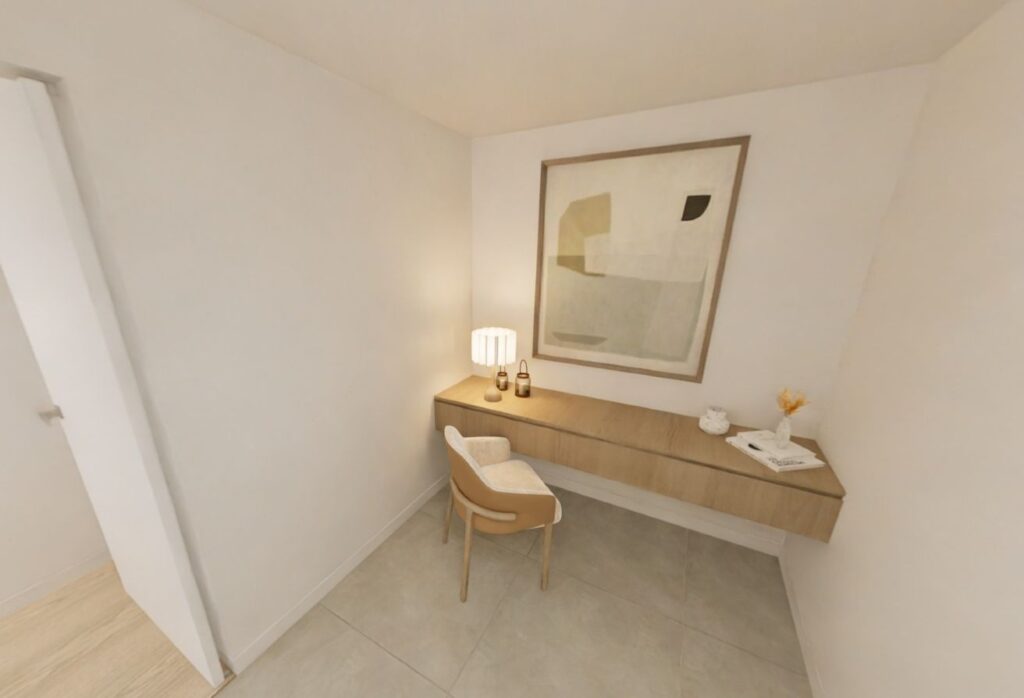 Panoramic sea view 2 bedroom plus study apartment in Fahid Beach Residences, Fahid Island.