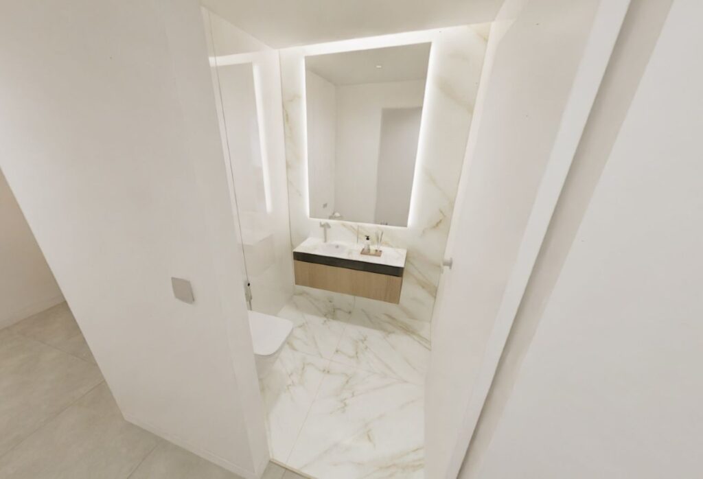 Panoramic sea view 2 bedroom plus study apartment in Fahid Beach Residences, Fahid Island.