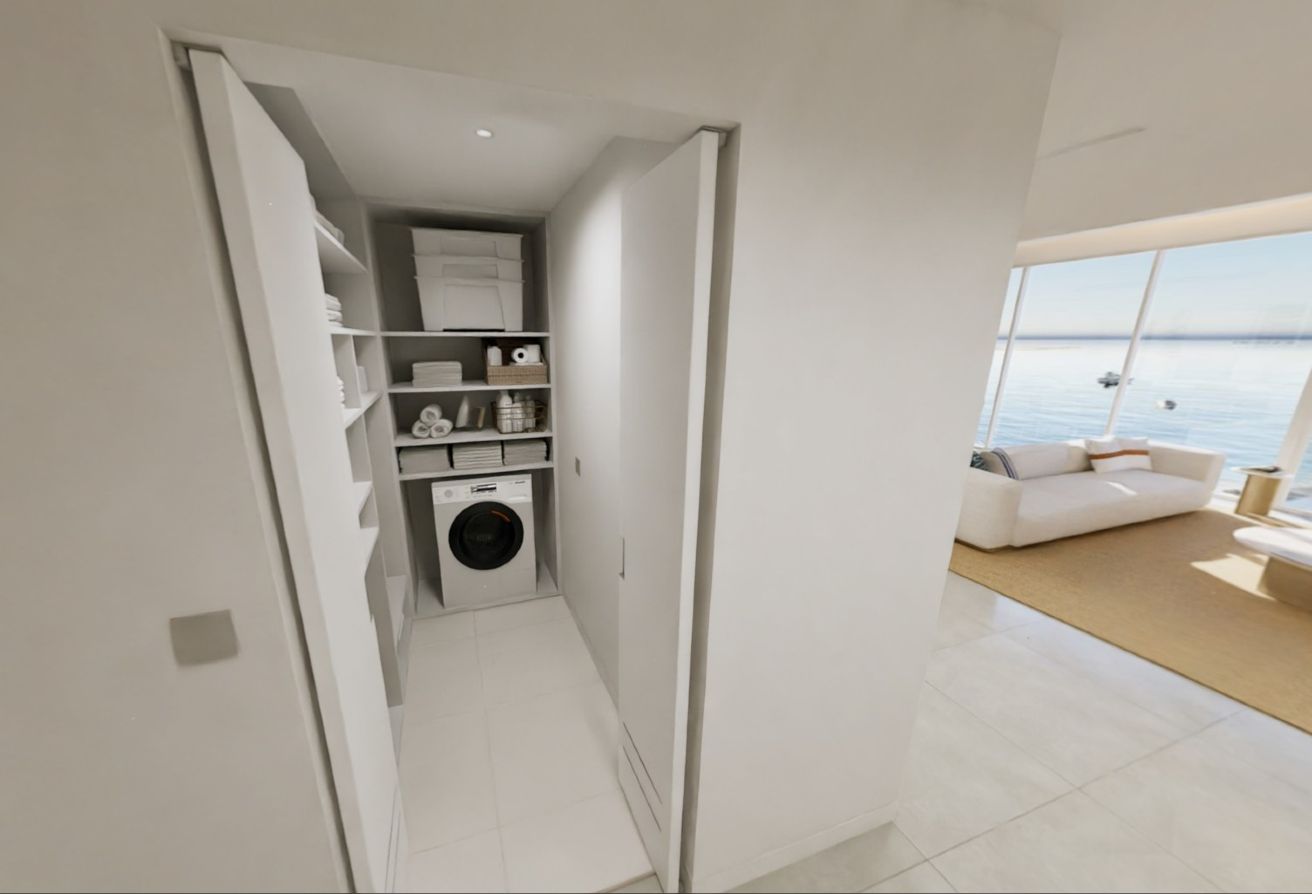 Panoramic sea view 2 bedroom plus study apartment in Fahid Beach Residences, Fahid Island.