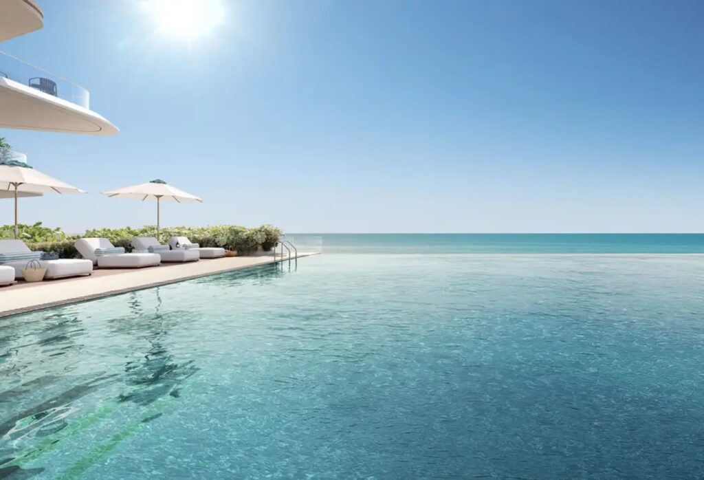 Panoramic sea view 2 bedroom plus study apartment in Fahid Beach Residences, Fahid Island.