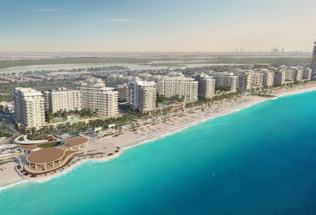 Beachfront 2 bedroom plus maid apartment in Abu Dhabi Fahid Island