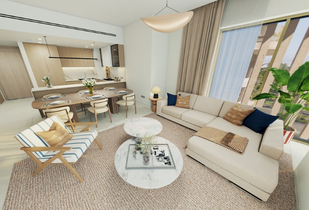 Beachfront 2 bedroom plus maid apartment in Abu Dhabi Fahid Island