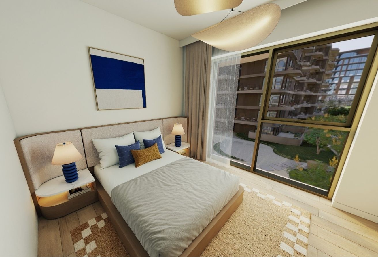 Beachfront 2 bedroom plus maid apartment in Abu Dhabi Fahid Island