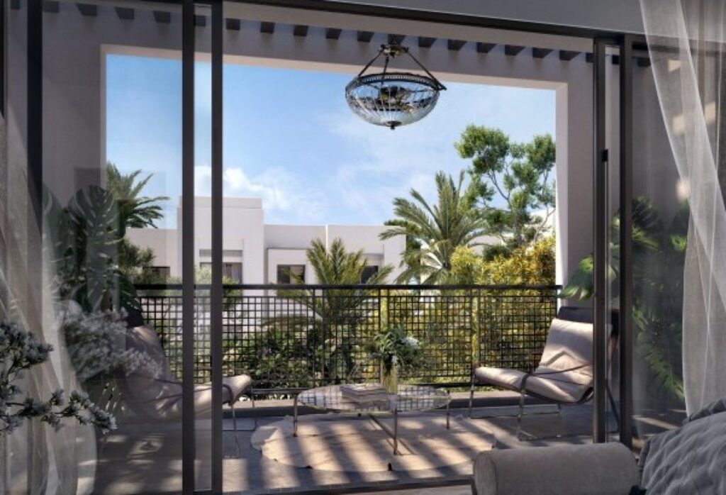 Modern 6-bedroom villa in Fay Al Reeman II, Al Shamkha with spacious interiors, landscaped outdoor areas, and premium Aldar design