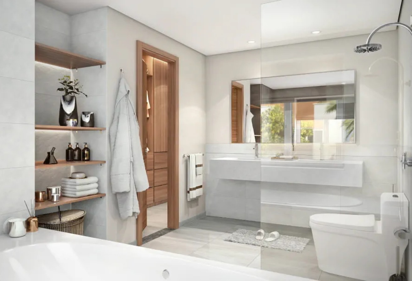 Modern 6-bedroom villa in Fay Al Reeman II, Al Shamkha with spacious interiors, landscaped outdoor areas, and premium Aldar design