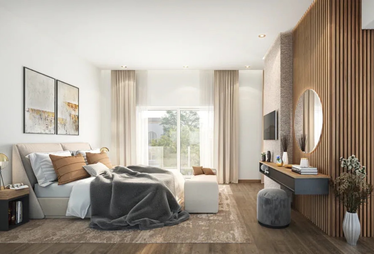 Modern 6-bedroom villa in Fay Al Reeman II, Al Shamkha with spacious interiors, landscaped outdoor areas, and premium Aldar design