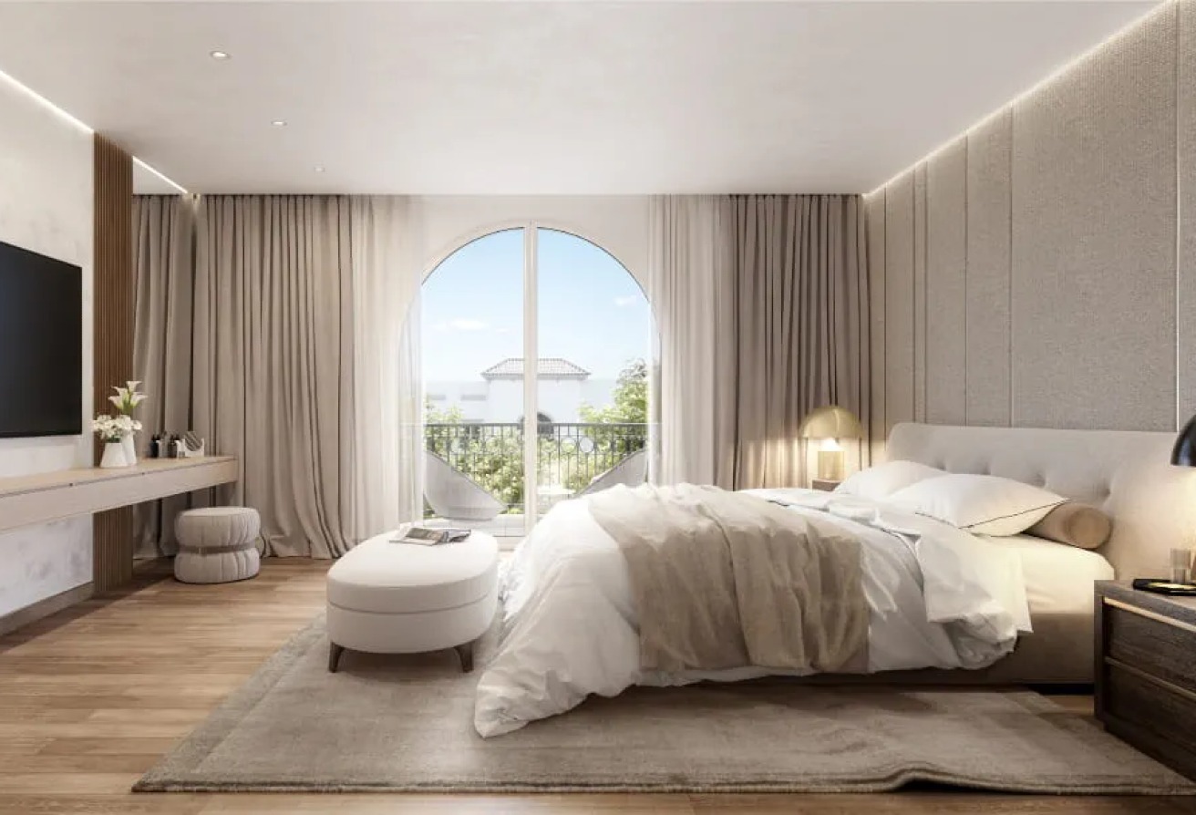 Modern 6-bedroom villa in Fay Al Reeman II, Al Shamkha with spacious interiors, landscaped outdoor areas, and premium Aldar design