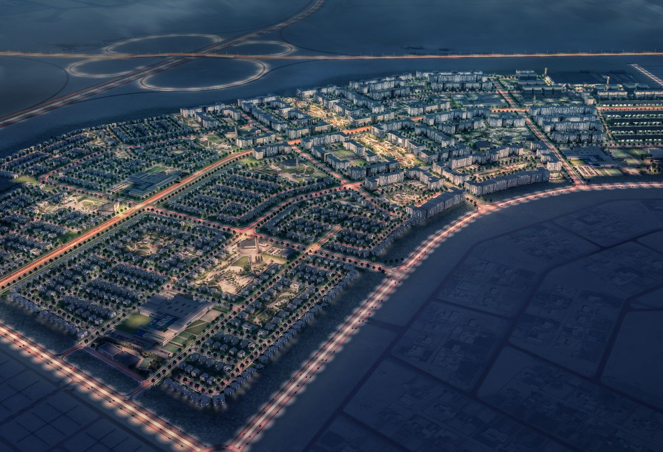 Modern 6-bedroom villa in Fay Al Reeman II, Al Shamkha with spacious interiors, landscaped outdoor areas, and premium Aldar design