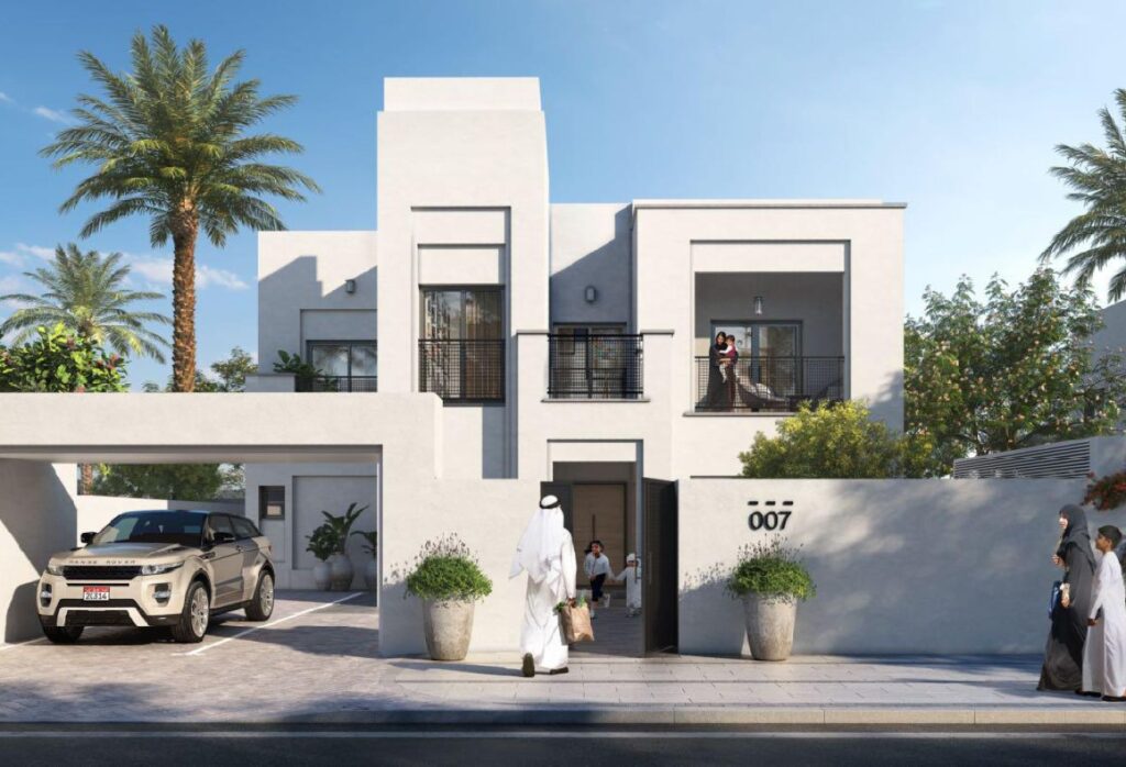 Arabic style 4 bedroom villa for sale in Fay Alreeman Al Shamkha Abu Dhabi.