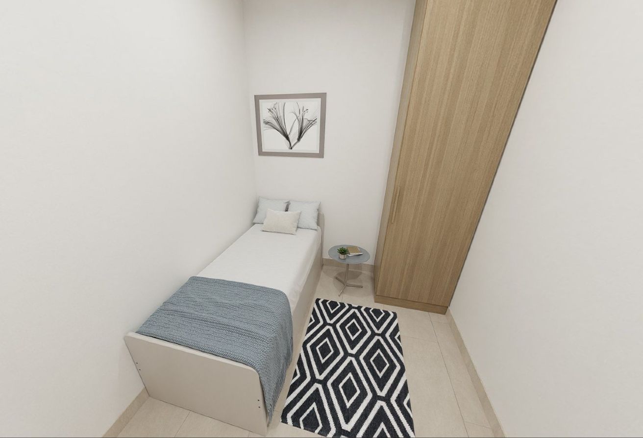 Corner unit apartment with wraparound balcony and canal outlook in Gardenia Terraces Yas Island