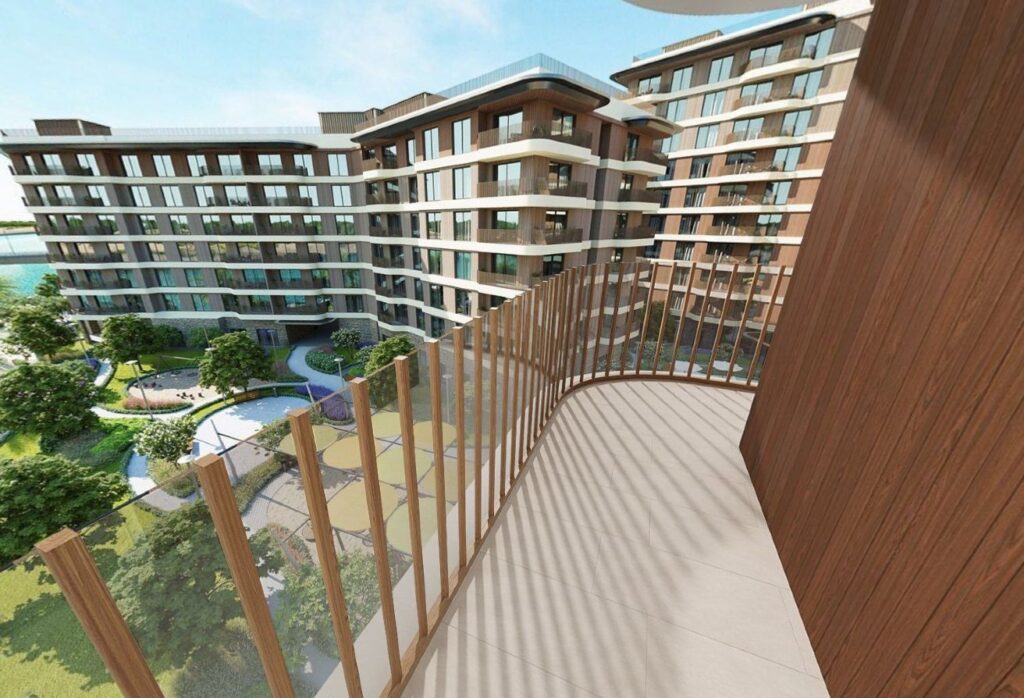 Corner unit apartment with wraparound balcony and canal outlook in Gardenia Terraces Yas Island