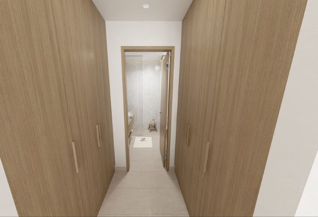 Corner unit apartment with wraparound balcony and canal outlook in Gardenia Terraces Yas Island