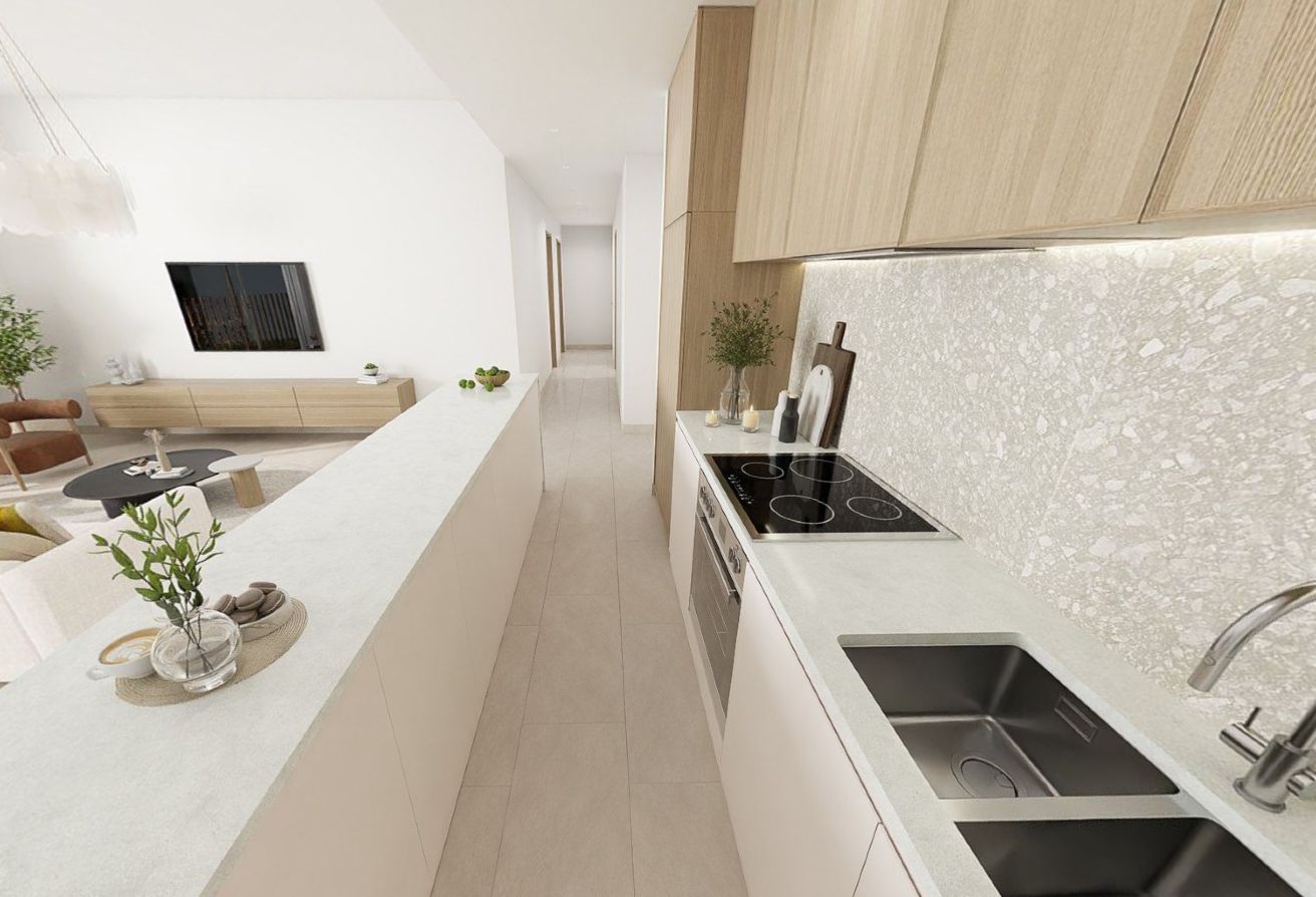 Corner unit apartment with wraparound balcony and canal outlook in Gardenia Terraces Yas Island