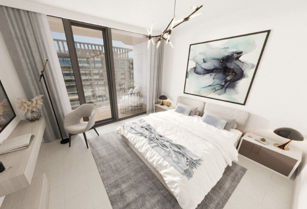 Modern 2BR plus maid unit with balcony in Louvre Abu Dhabi Residences, Saadiyat Island.