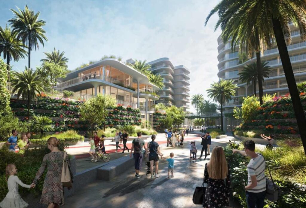 Premium 1-bedroom apartment in Mamsha Gardens with balcony overlooking Saadiyat Cultural District.