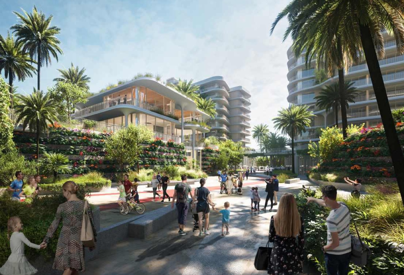 Premium 1-bedroom apartment in Mamsha Gardens with balcony overlooking Saadiyat Cultural District.