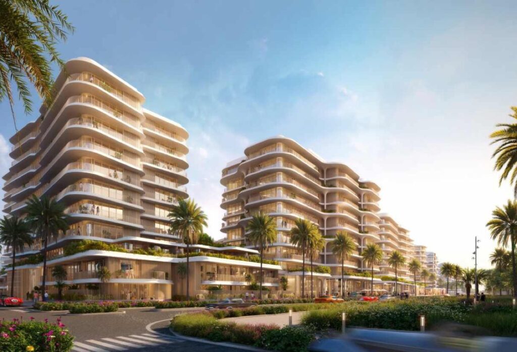 Premium 1-bedroom apartment in Mamsha Gardens with balcony overlooking Saadiyat Cultural District.