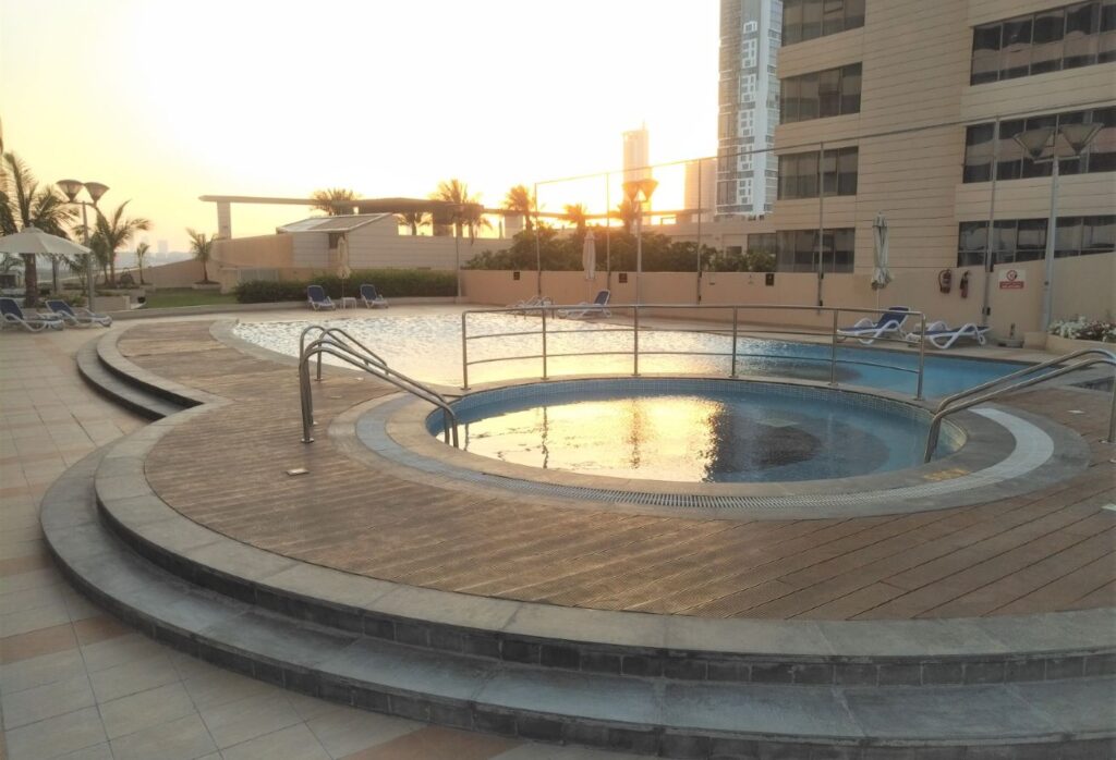 Furnished one bedroom apartment with large terrace and sea view in Marina Bay by DAMAC, Al Reem Island.