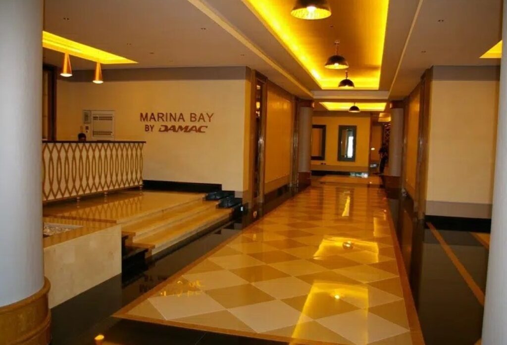 Furnished one bedroom apartment with large terrace and sea view in Marina Bay by DAMAC, Al Reem Island.