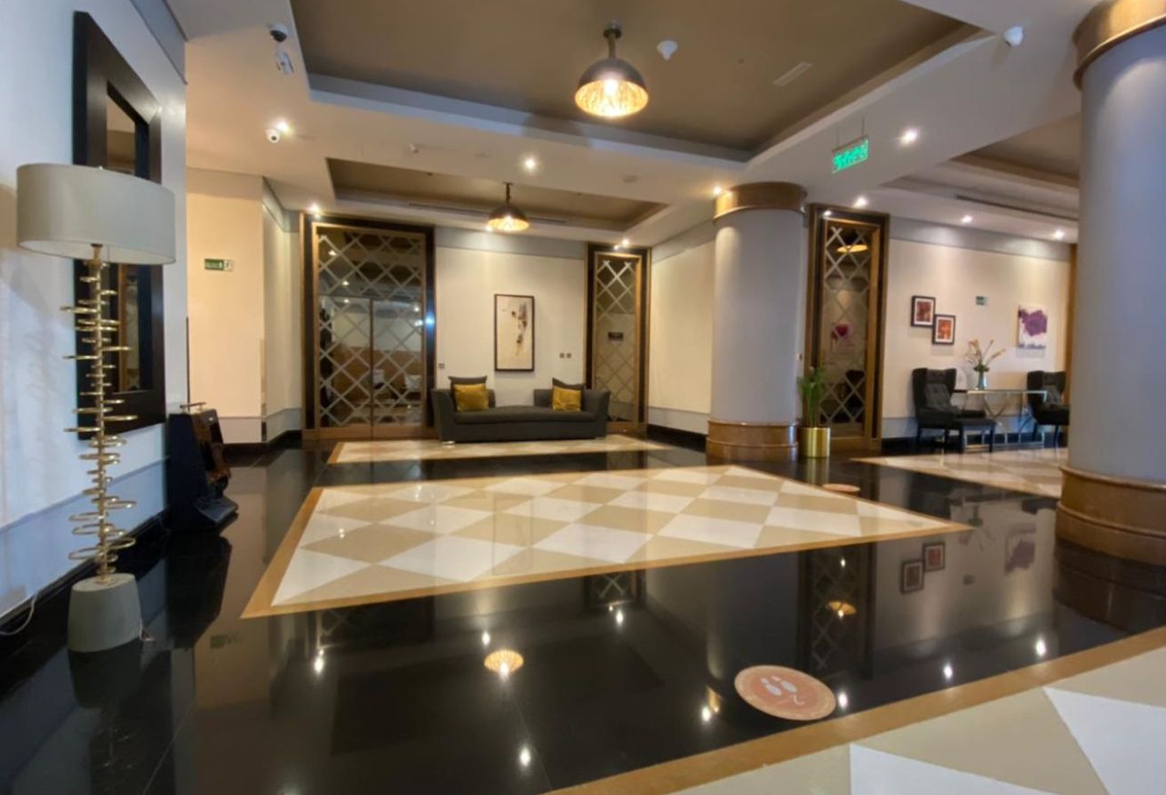 Furnished one bedroom apartment with large terrace and sea view in Marina Bay by DAMAC, Al Reem Island.