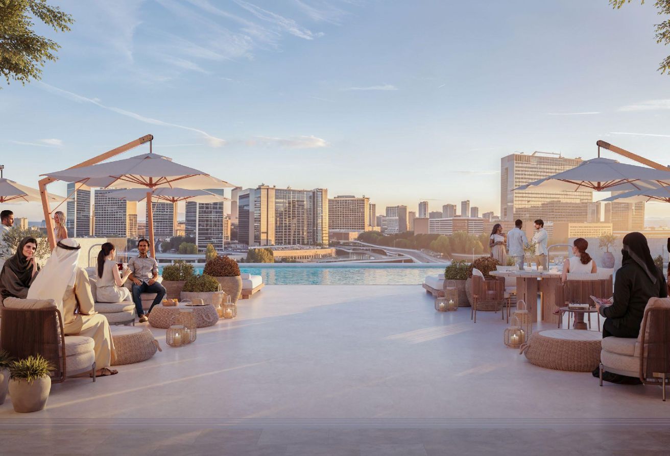 Muheira A corner apartment with wraparound balcony and canal view on Al Reem Island