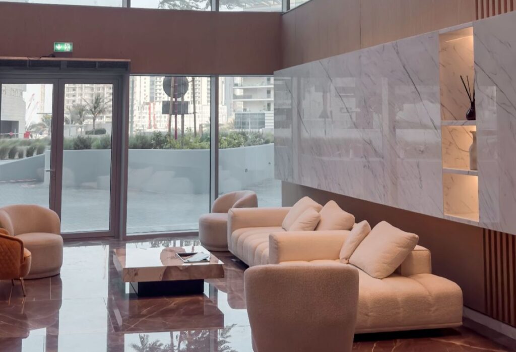 Radiant Boulevard furnished 2 bedroom apartment canal view Al Reem Island